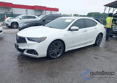 2019 Acura Tlx Tech A-Spec Pkgs z USA, uszkodzony, nr VIN 19UUB2F63KA004061
